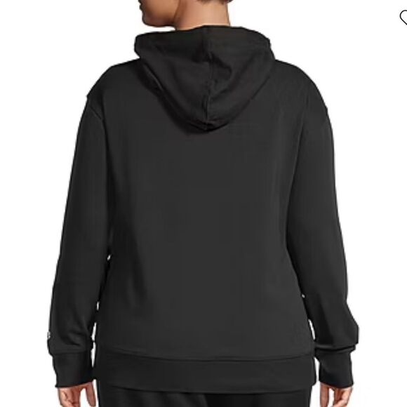 Champion Womens Powerblend Fleece Hoodie Script Logo, jacket, sweatshirt - Picture 4 of 9